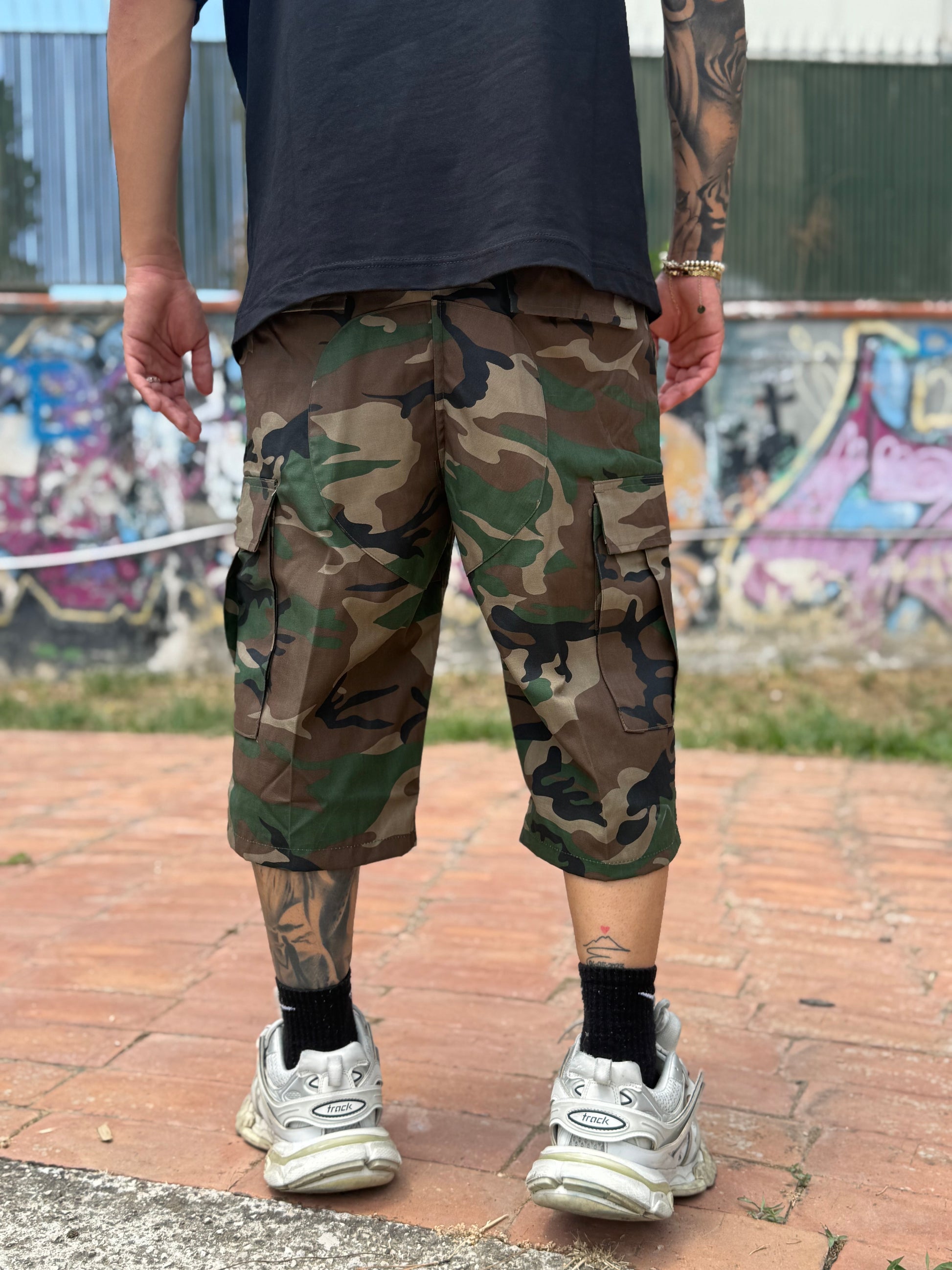 JORTS CARGO MILITARE PLUTO LAB’S