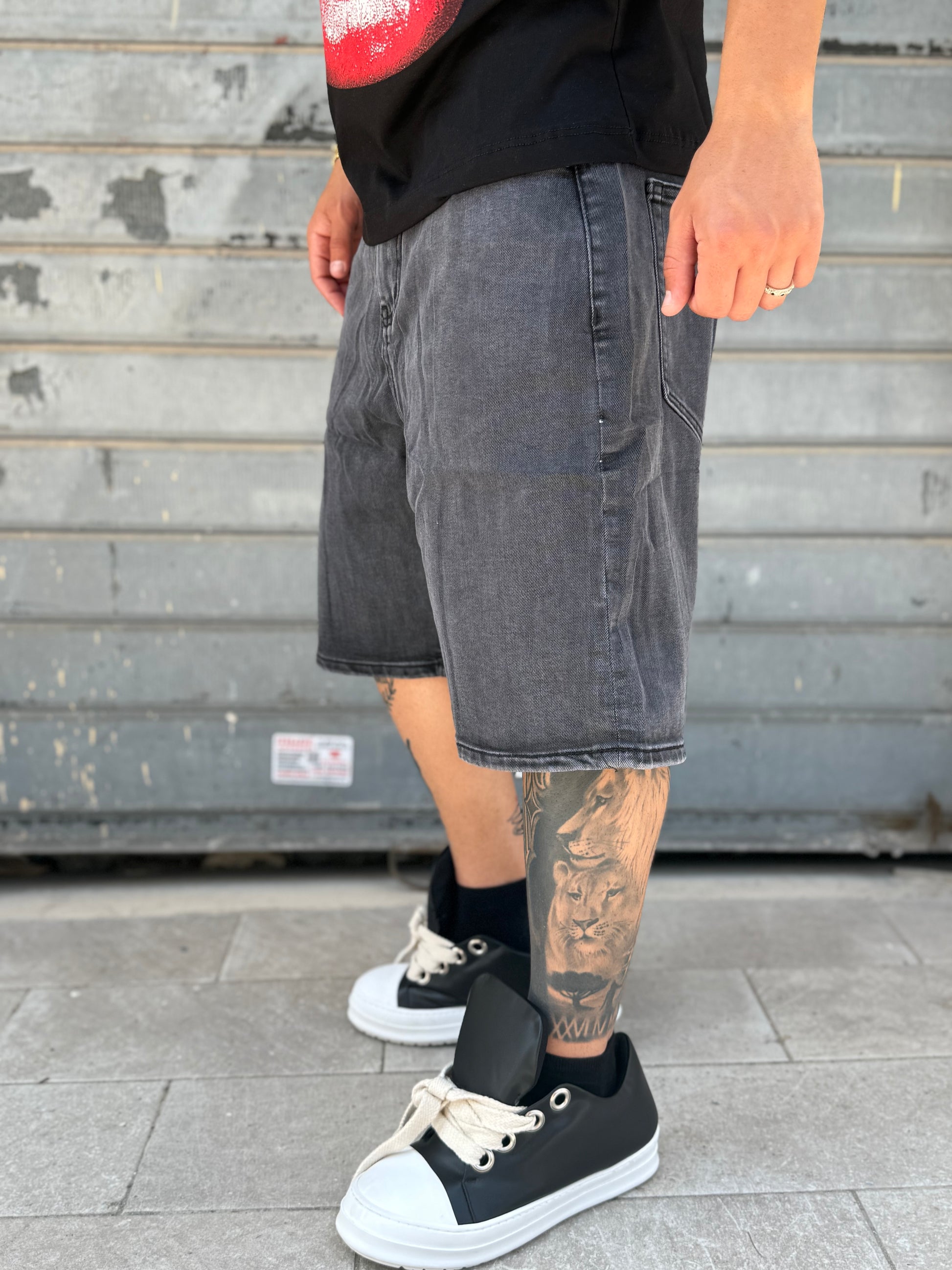 JEANS JORTS CLEAN