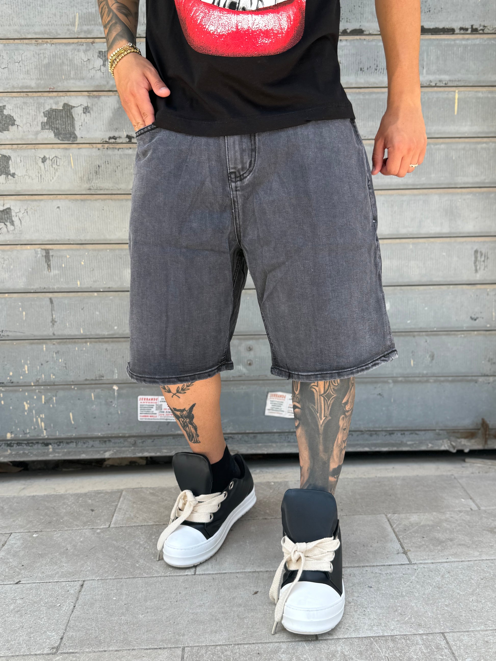 JEANS JORTS CLEAN
